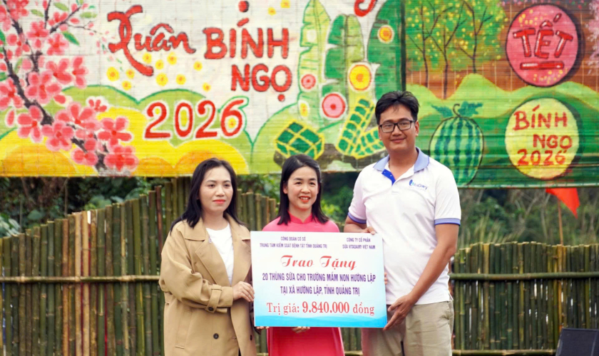 Công đoàn cơ sở Trung tâm Kiểm soát bệnh tật tham gia “Phiên chợ 0 đồng” năm 2026