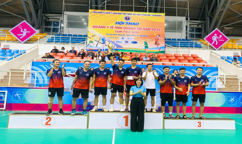 Sôi nổi Hội thao ngành Y tế chào mừng 71 năm ngày Thầy thuốc Việt Nam