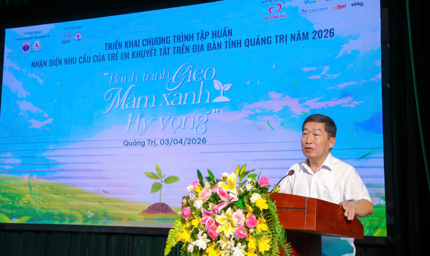 Tập huấn nhận diện nhu cầu của trẻ em khuyết tật trên địa bàn tỉnh