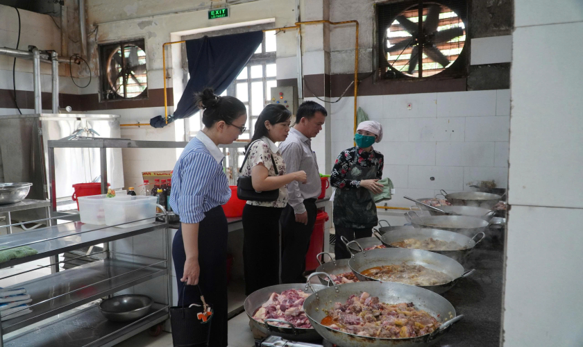 Kiểm tra liên ngành công tác đảm bảo An toàn thực phẩm Tháng hành động vì An toàn thực phẩm” năm 2026