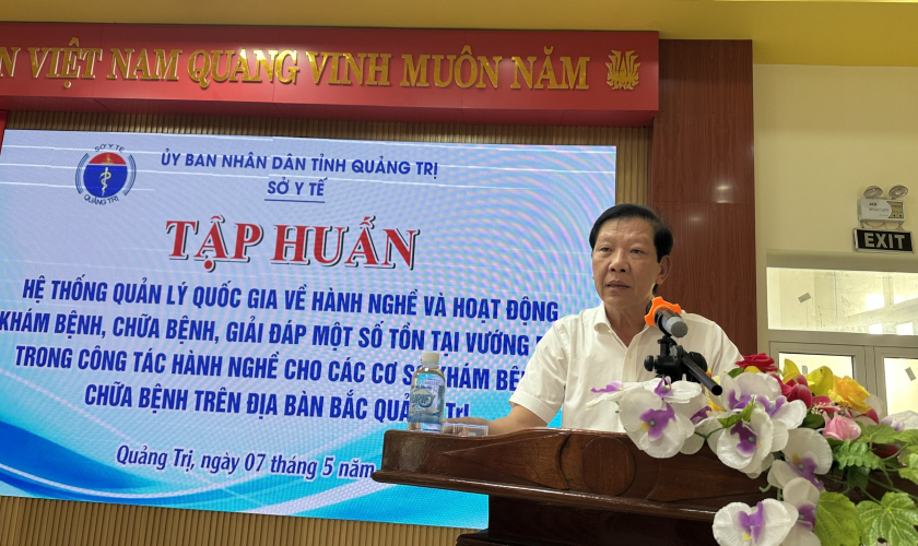 Sở Y tế: Tập huấn hệ thống quản lý quốc gia về hành nghề và hoạt động khám bệnh, chữa bệnh