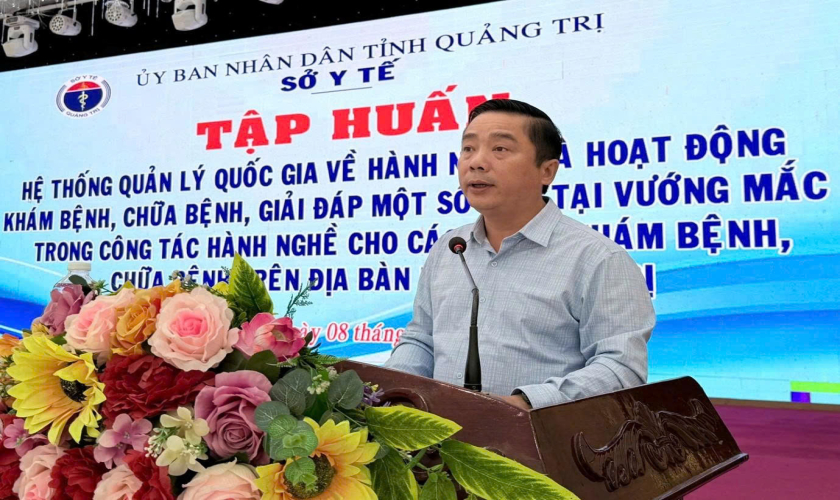 Tập huấn Hệ thống Quản lý Quốc gia về hành nghề và hoạt động khám bệnh, chữa bệnh tại khu vực Nam Quảng Trị