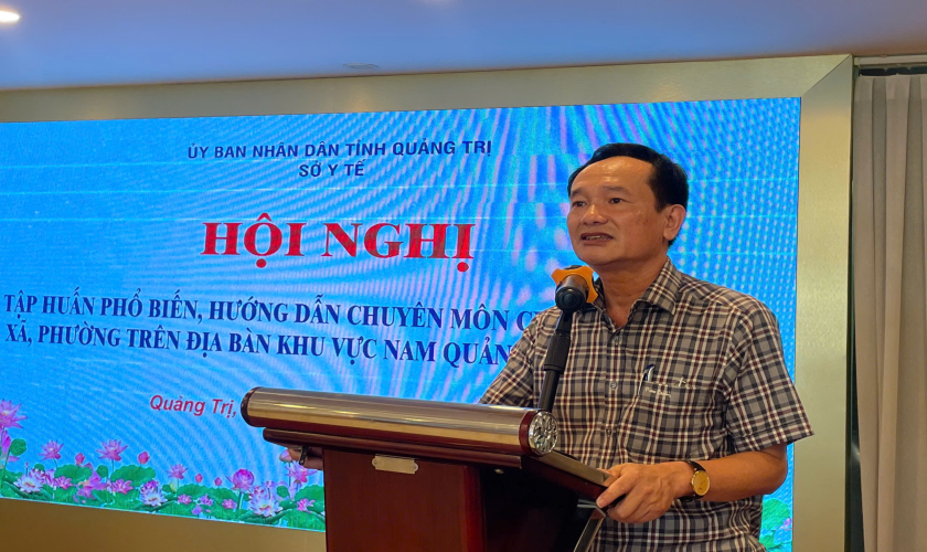 Tập huấn nâng cao năng lực chuyên môn cho Trạm Y tế xã, phường