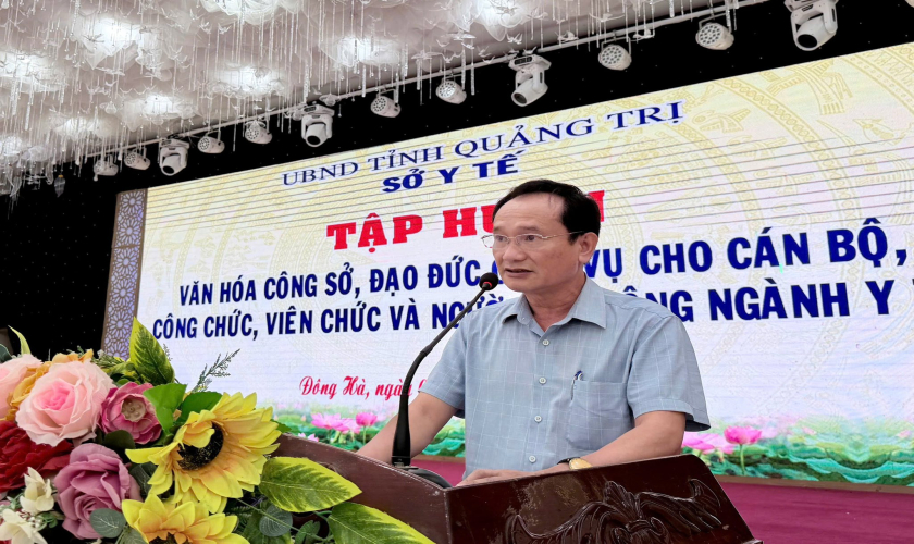 Sở Y tế tập huấn văn hóa công sở, đạo đức công vụ cho cán bộ y tế