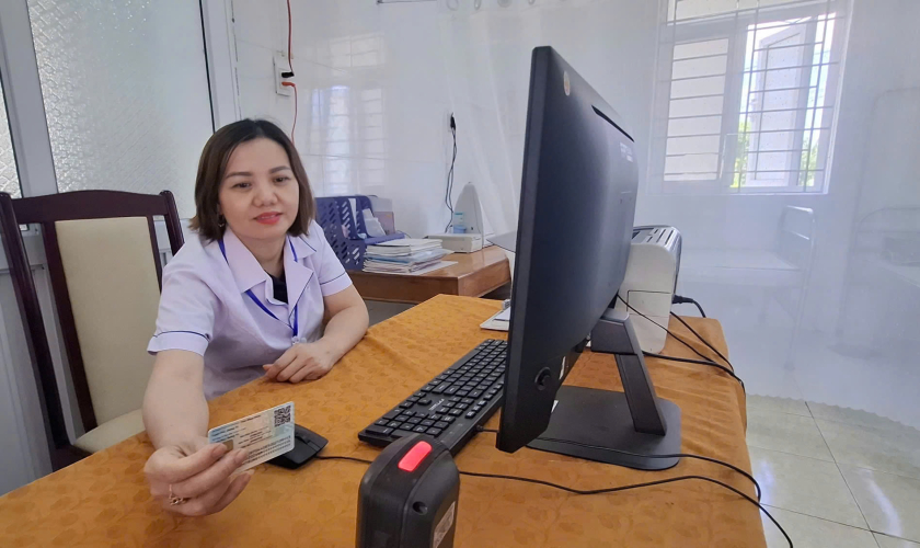 Trạm Y tế xã Tuyên Hóa nỗ lực vượt khó trong thực hiện chuyển đổi số