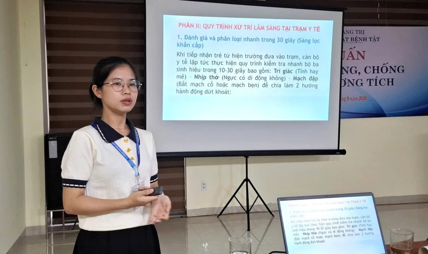 Nâng cao năng lực phòng, chống tai nạn thương tích tại tuyến cơ sở