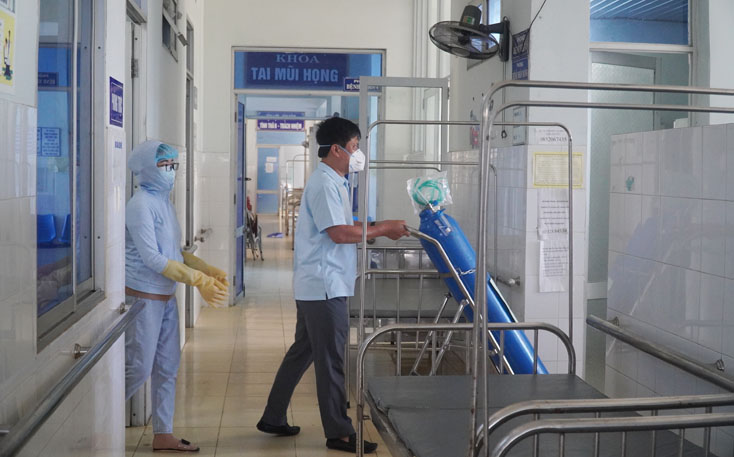 Chuẩn bị các điều kiện cơ sở vật chất để trở lại trạng thái khám chữa bệnh bình thườngjpg