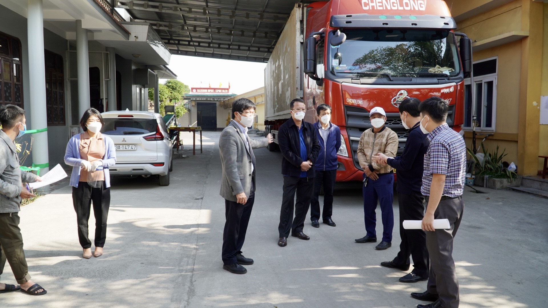 Ghi nhận nhiều ca dương tính với Covid 19 tại Công ty TNHH XNK Dalu Surimi huyện Bố Trạch 2