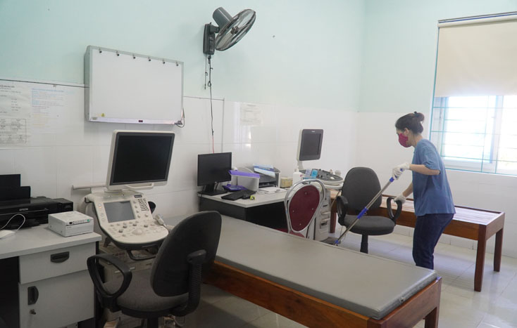 Một số hình ảnh tại BVĐK TP. Đồng Hới chiều 30 94