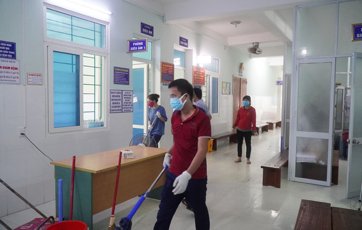 Một số hình ảnh tại BVĐK TP. Đồng Hới chiều 30 95