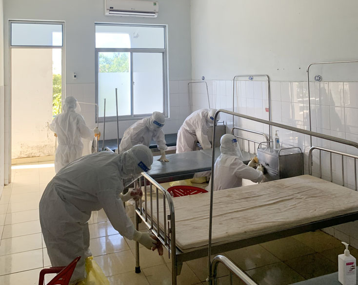 Một số hình ảnh tại BVĐK TP. Đồng Hới chiều 30 97