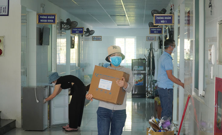 Một số hình ảnh tại BVĐK TP. Đồng Hới chiều 30 99