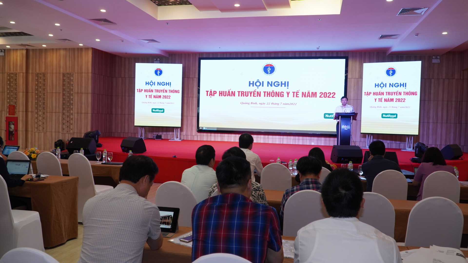 Toàn cảnh hội nghị VU Truyền thông